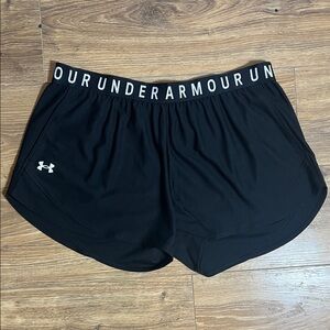 Under Armour Women's Black Athletic Shorts